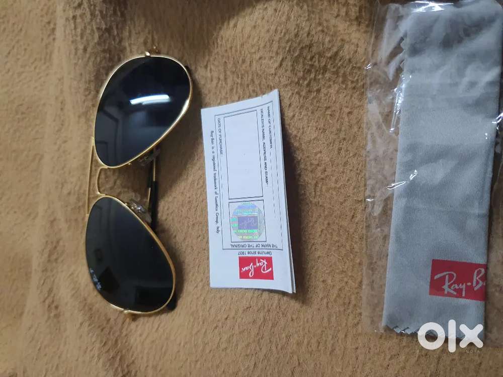 Unused Ray ban rb3025 aviator 001 58 14 polarized