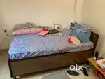 Sale - Single Bed, Mattress and Almirah