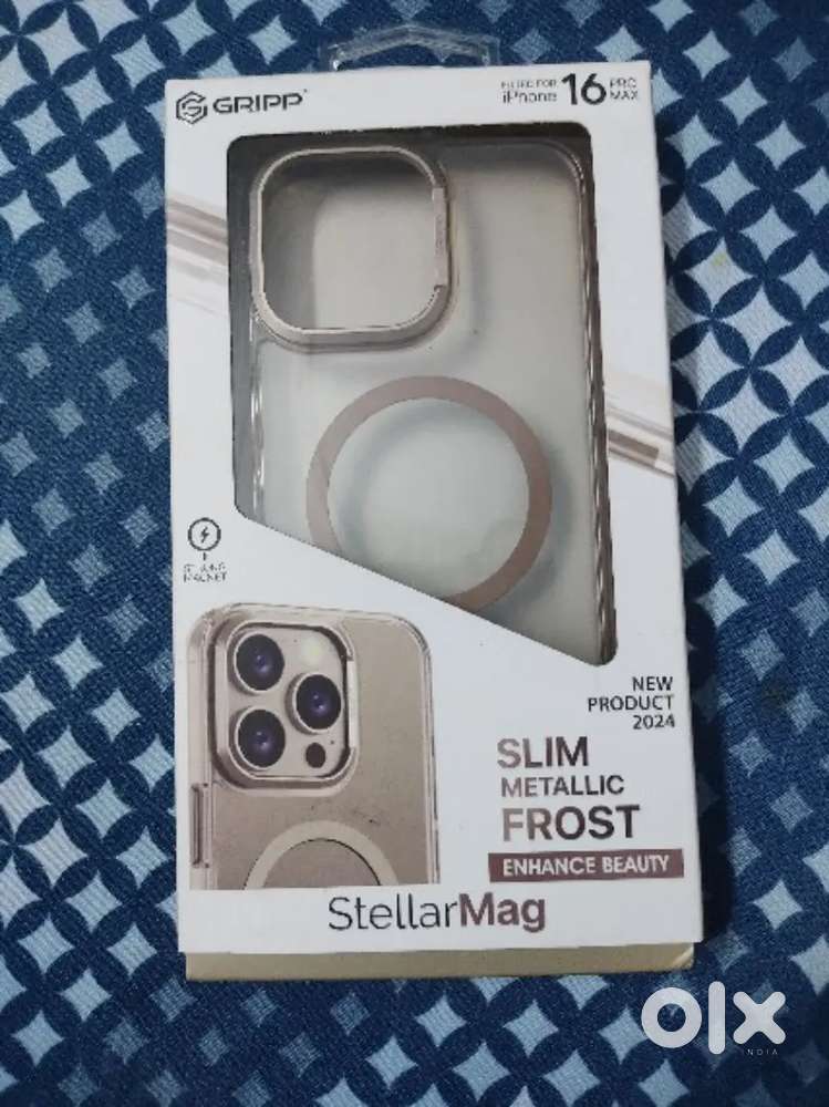 Iphone 16 pro max back cover+glass orignal