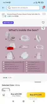 Luvlap Breast pump