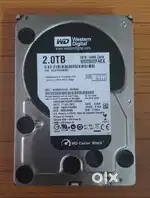 WD 2TB HDD Caviar Black 7200 RPM Western Digital Desktop Hard Disk DVR