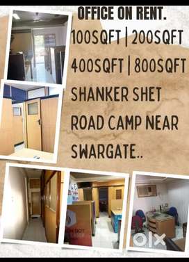OFFICE on RENT 200'sqft Camp on Shanker Shet Road Pune..