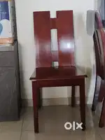 4-Seater Wooden Dining Table in Good Condition