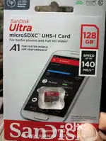 San disk memory card 128 gb new packed