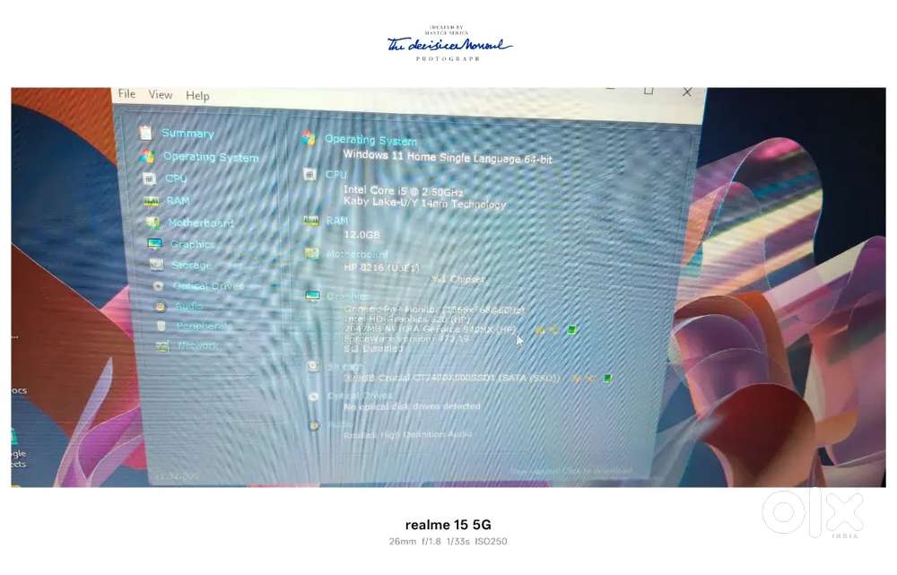 H P GEN 7 LAPTOP with new screen