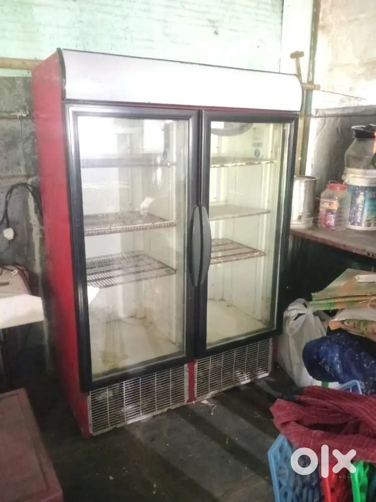 double door fridge, glass counter, Heater sellurgent