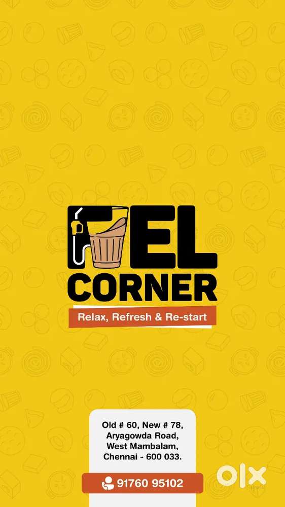 Fuel corner coffee shop