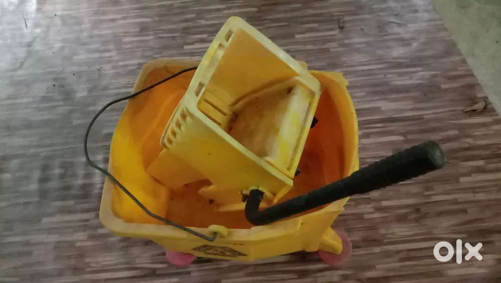 Cleaning mope bucket