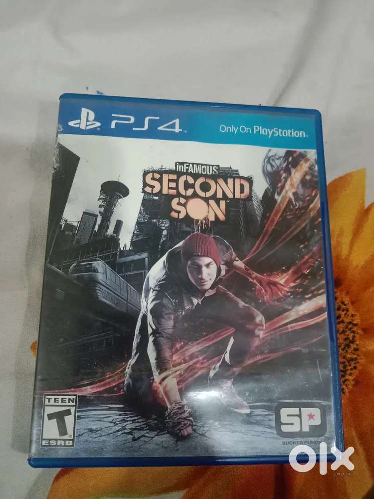 Ps4 cd in famous second son