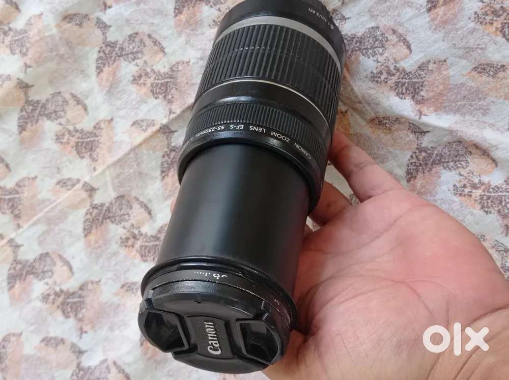 Canon 55- 250 mm lens only