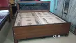 Double bed with storage unused new available