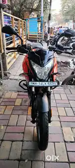 A Bajaj Pulsar NS 125 dish brack bike is good condition