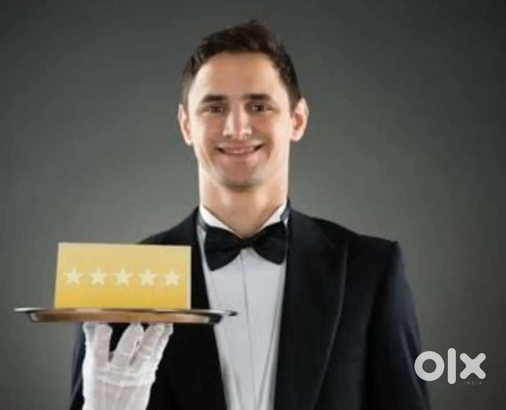 30 urgent waiter required in 5 Star hotels