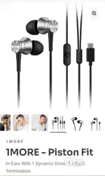 One More Type C piston Fit In ear Monitor