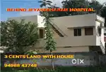 3 cents with House; 62 Lakhs; Behind Jeyasekharan Hospital
