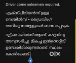 Sales man come driver