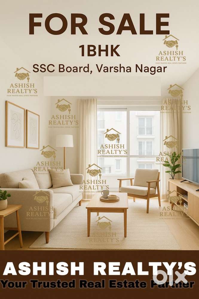 एसएससी बोर्ड, वर्षा नगर परिसरात 1BHK फ्लॅट विक्रीसाठी उपलब्ध!