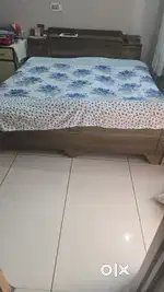 King size Double  bed with storage