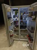 LG 675 Liter side by side refrigerators in excellent condition 3.5 yrs