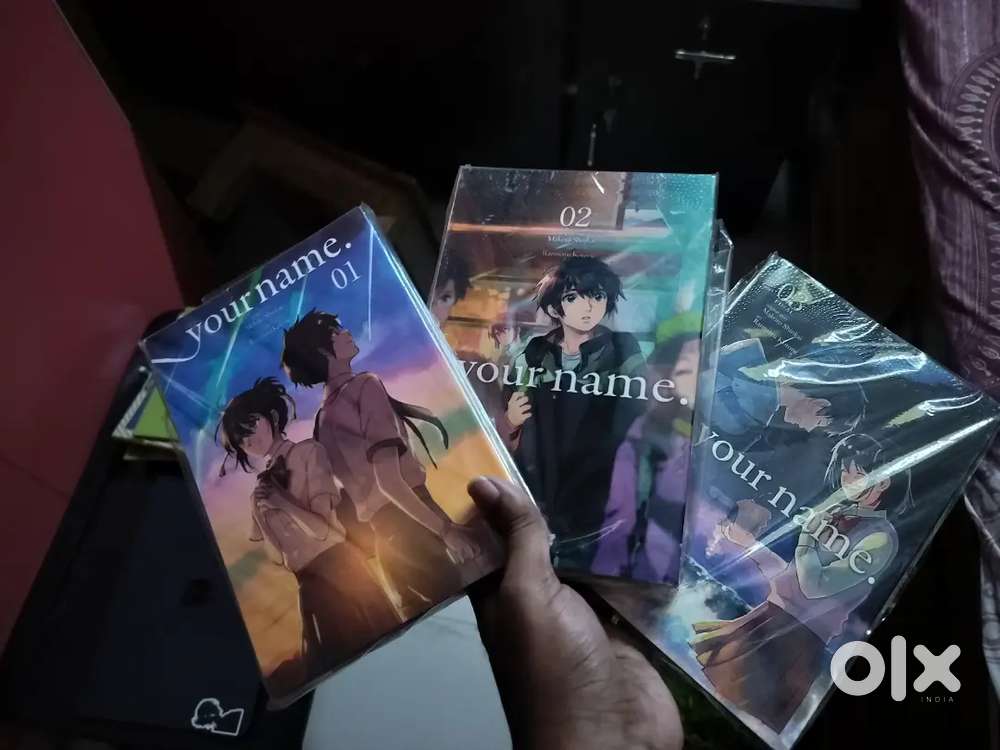 Official manga of full set of  YOUR NAME and chainsaw man vol 1
