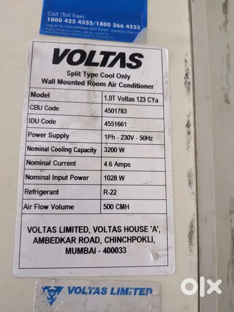 Voltas AC 1 ton