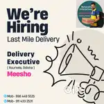 Delivery Executive Requirement