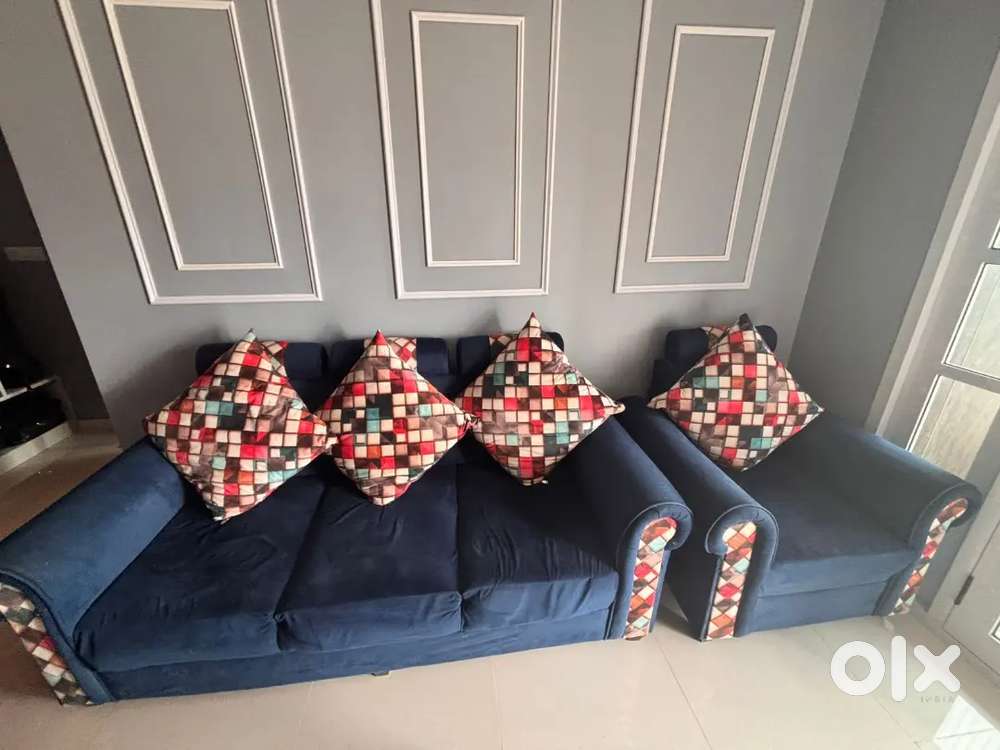 Moving out sale: 3 + 2 Seater sofa & center table