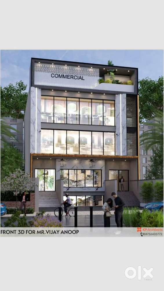 Rent Complex plot 4000 Coverd Area 7000 Nera Tedipuliya Chowraha