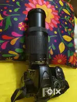 Nikon D5300 (camera body,dual lens,bag,dual battery,charger,dual card)