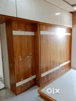 Homas office showroom in wooden furniture and turnkey project