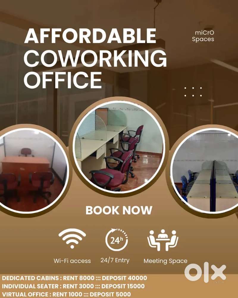 Shared and Virtual office for Rent