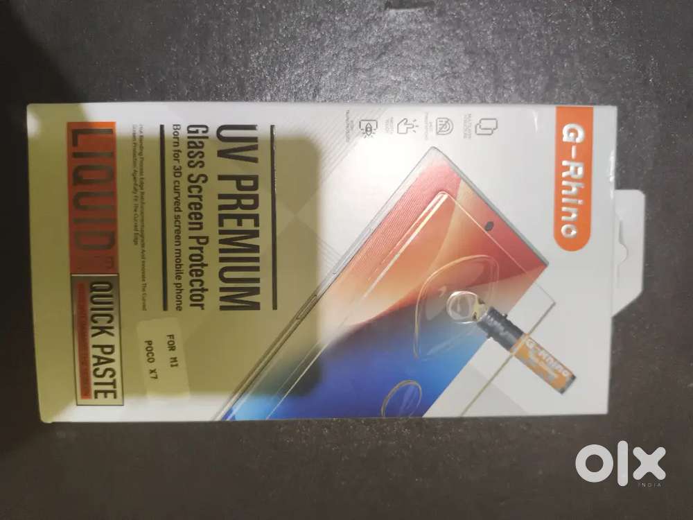 UV screen guard for POCO x7 5g