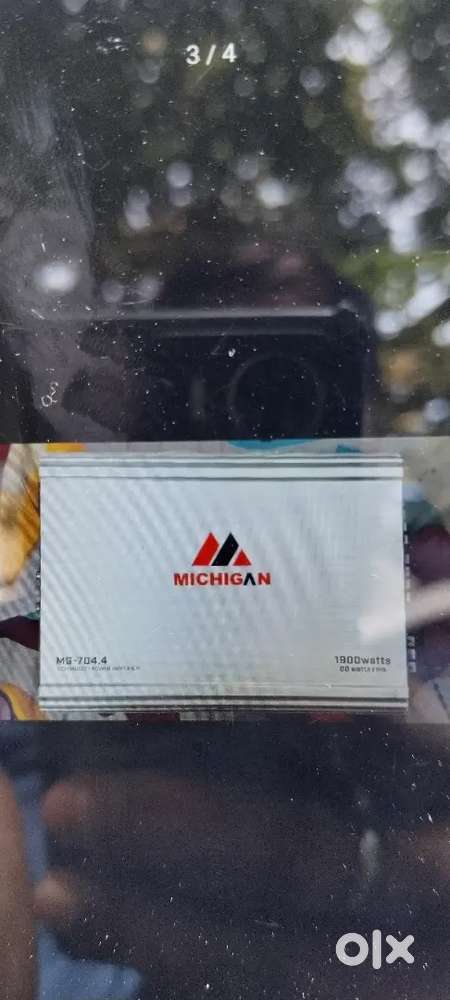 Car music system 2 speaker 1 bass tube 1 amplifier