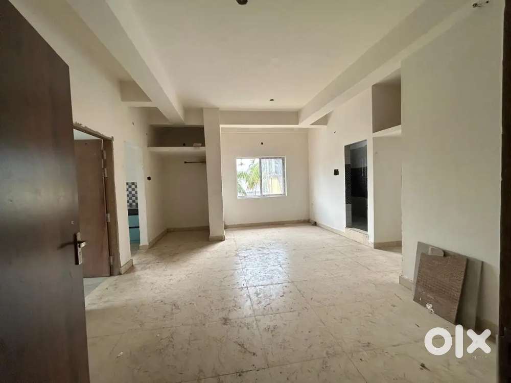 At Hatigaon 3Bhk Brand new Ready to move flat for sale