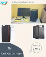Free Installations  Desktop Laptop Sales & Service  Full Set  CPU  Mon