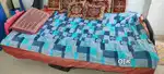 Sofa cum bed along with matress.