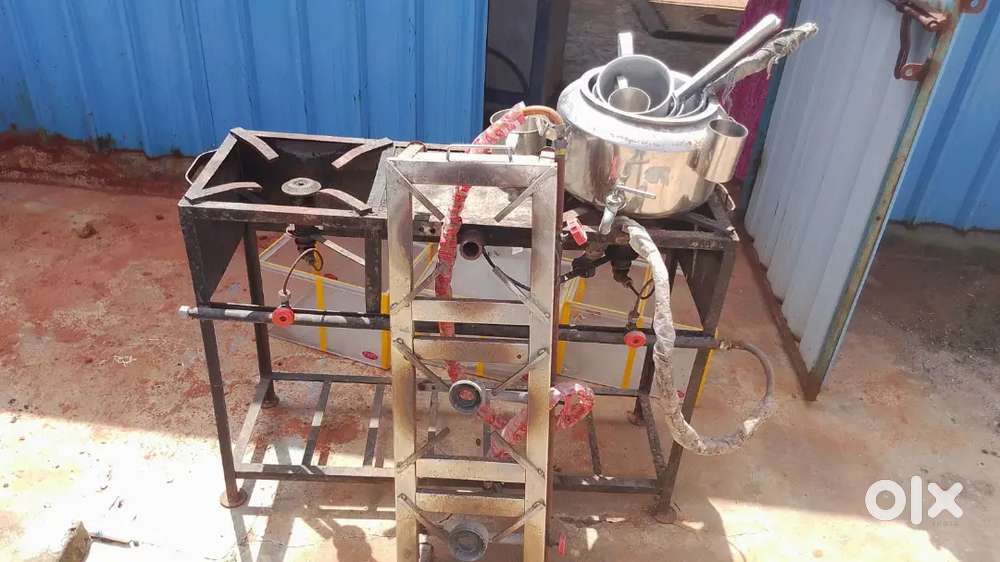 Stove and name board