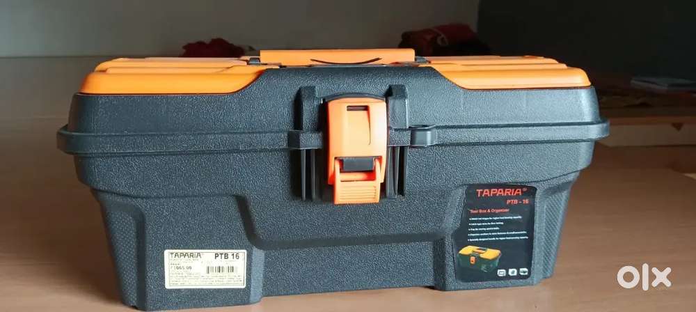 Urgent sale !
Durable Taparia Plastic Tool Box – 13 Inch
