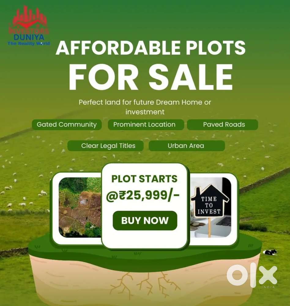 Plots for sale