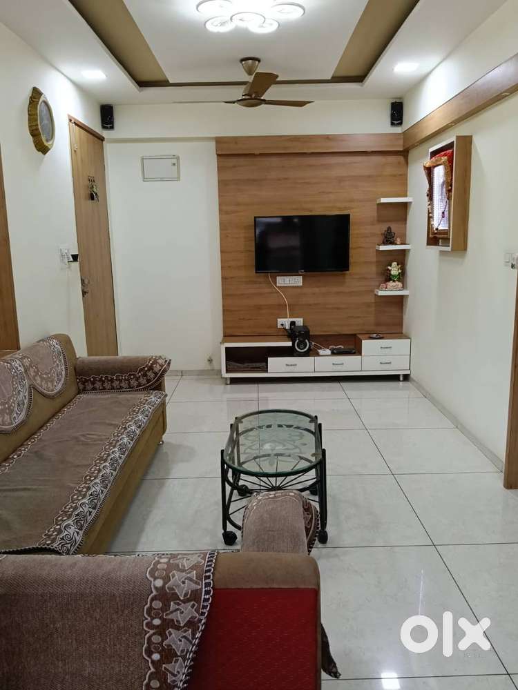 Fix Furnished 3 Bhk Flat Available For Sale In Chandkheda