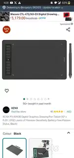 Graphic pen tablet