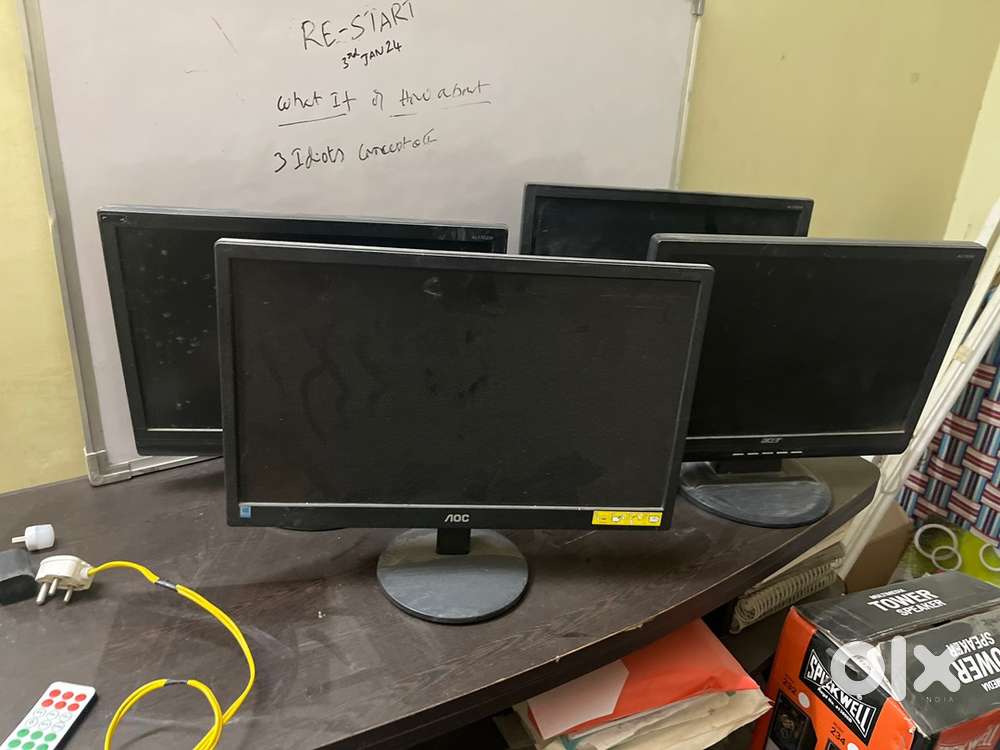 Monitors Speakers CPUs