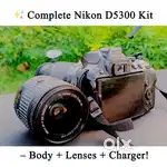 Nikon D5300 Body+Lenses+Charger