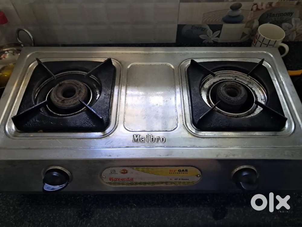 2 burner gas stove