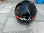 ISI / NINZA / STUDDS  /Strong Helmet Beautiful Color Red & Black