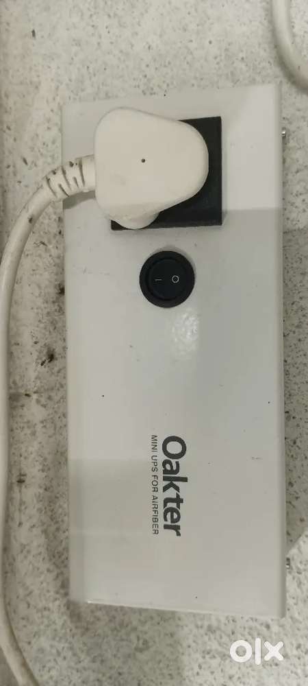 Oakter mini ups for jio airfiber 6×2000mah battery 4 hrs power back up