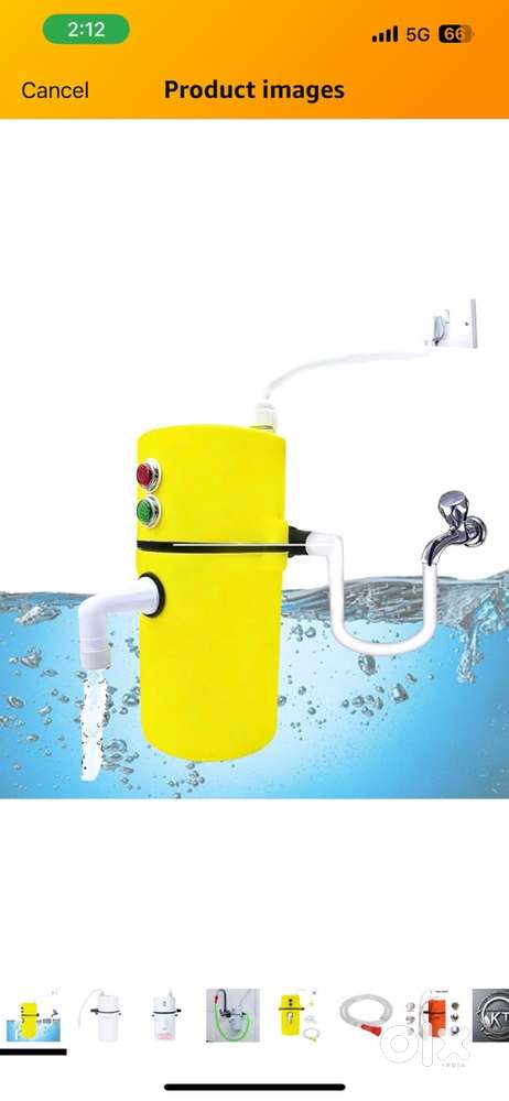 Geyser instant geyser