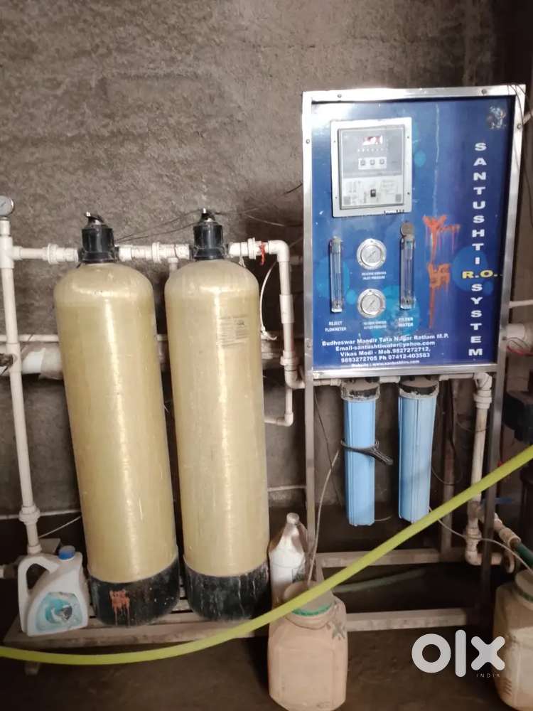 Ro water plant with 2 chiller and 100 camper