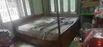 Segun wood box bed