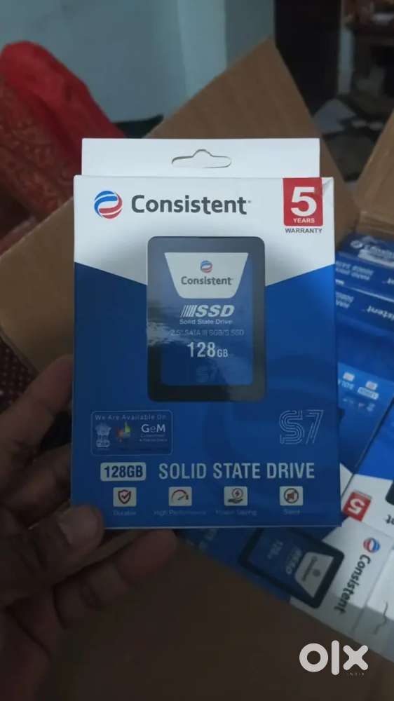 Consistent Saata SSD 128GM BRAND NEW SEAL PACK WITH WARRANTY